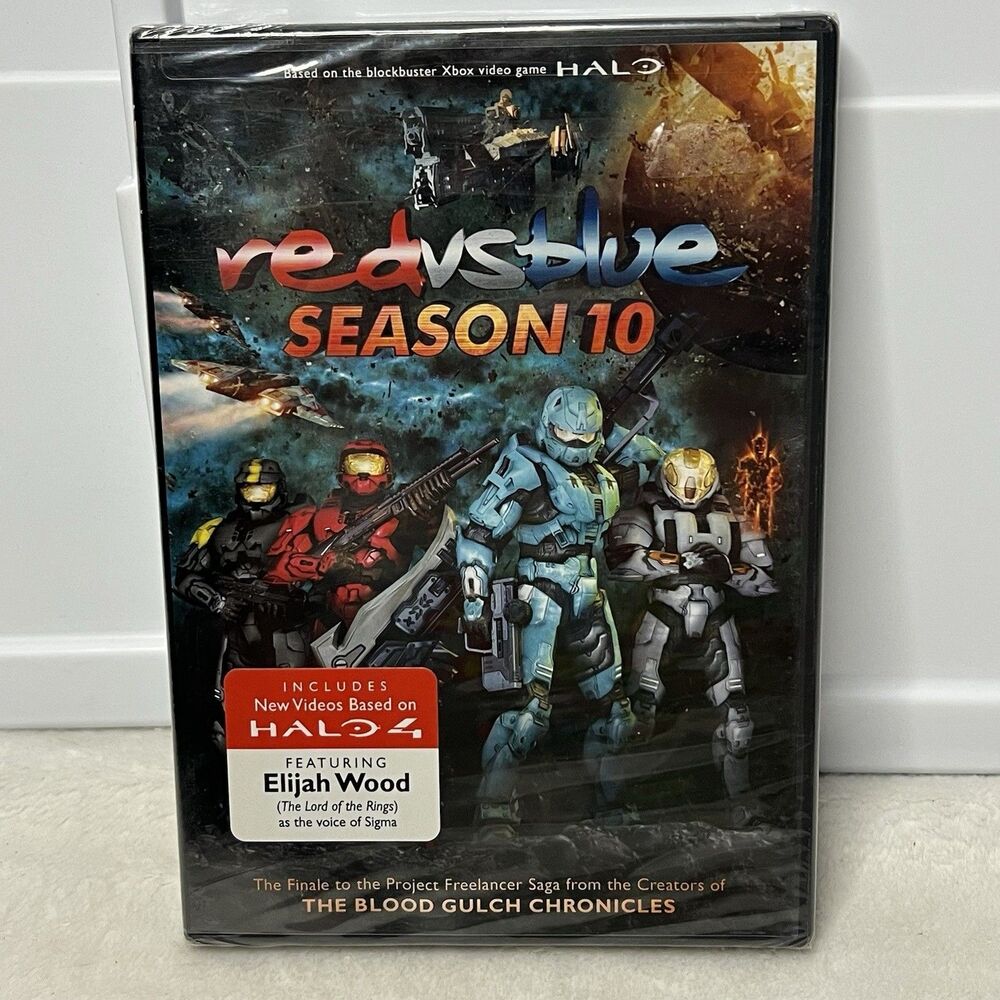 Red Vs. Blue: Season 10 (DVD) Brand New Sealed
